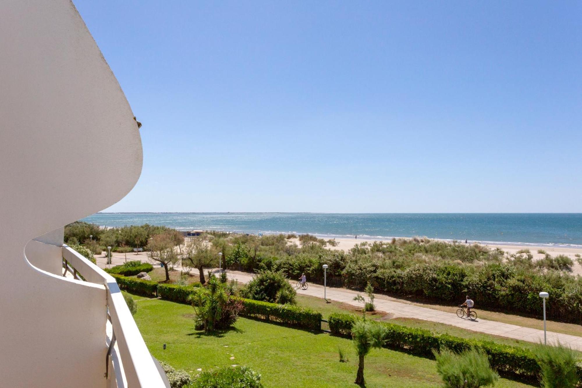 Chez Fabienne - Superbe Appartement Avec Vue Sur La Mer Et Parking Ла-Гранд-Мот Экстерьер фото