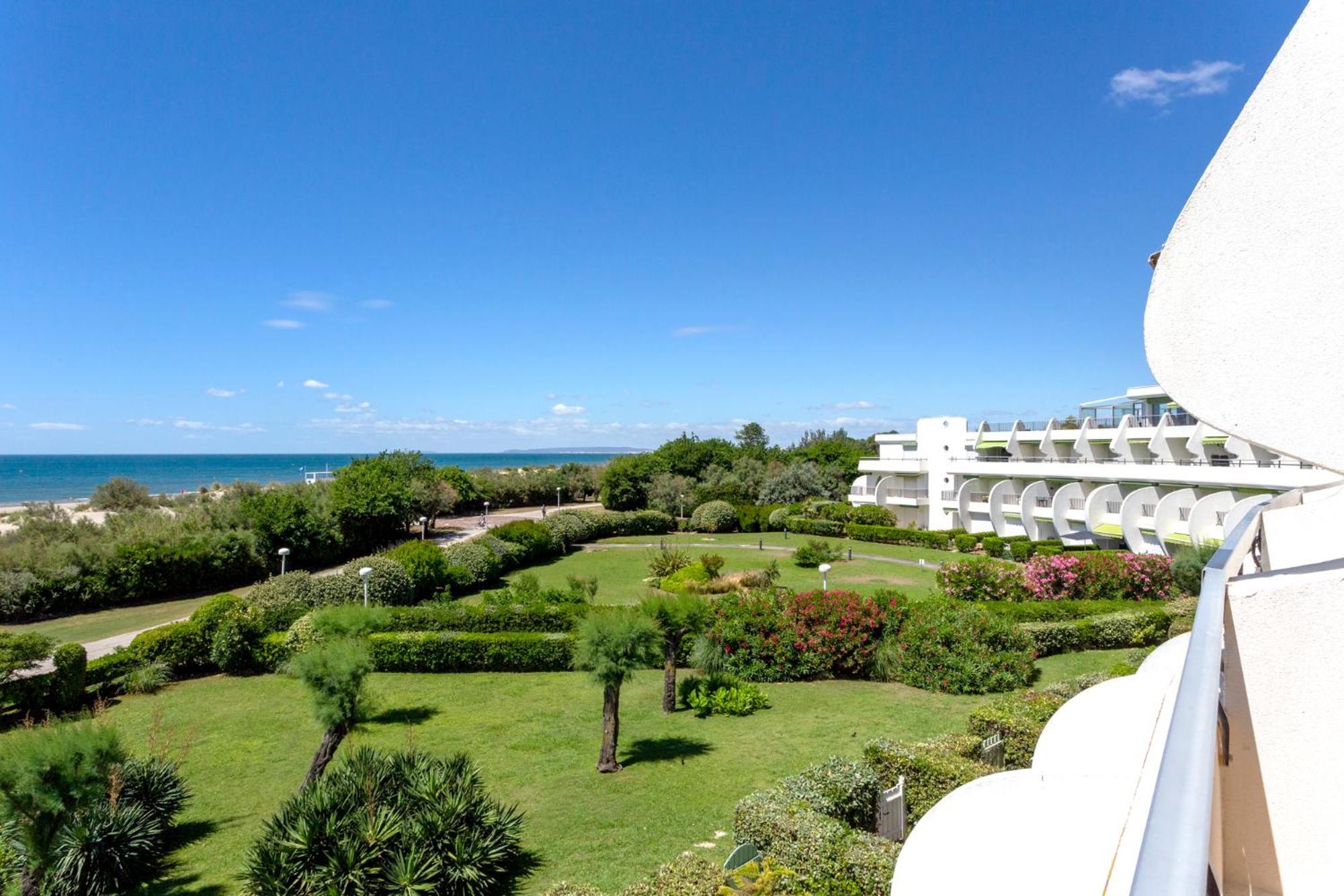 Chez Fabienne - Superbe Appartement Avec Vue Sur La Mer Et Parking Ла-Гранд-Мот Экстерьер фото