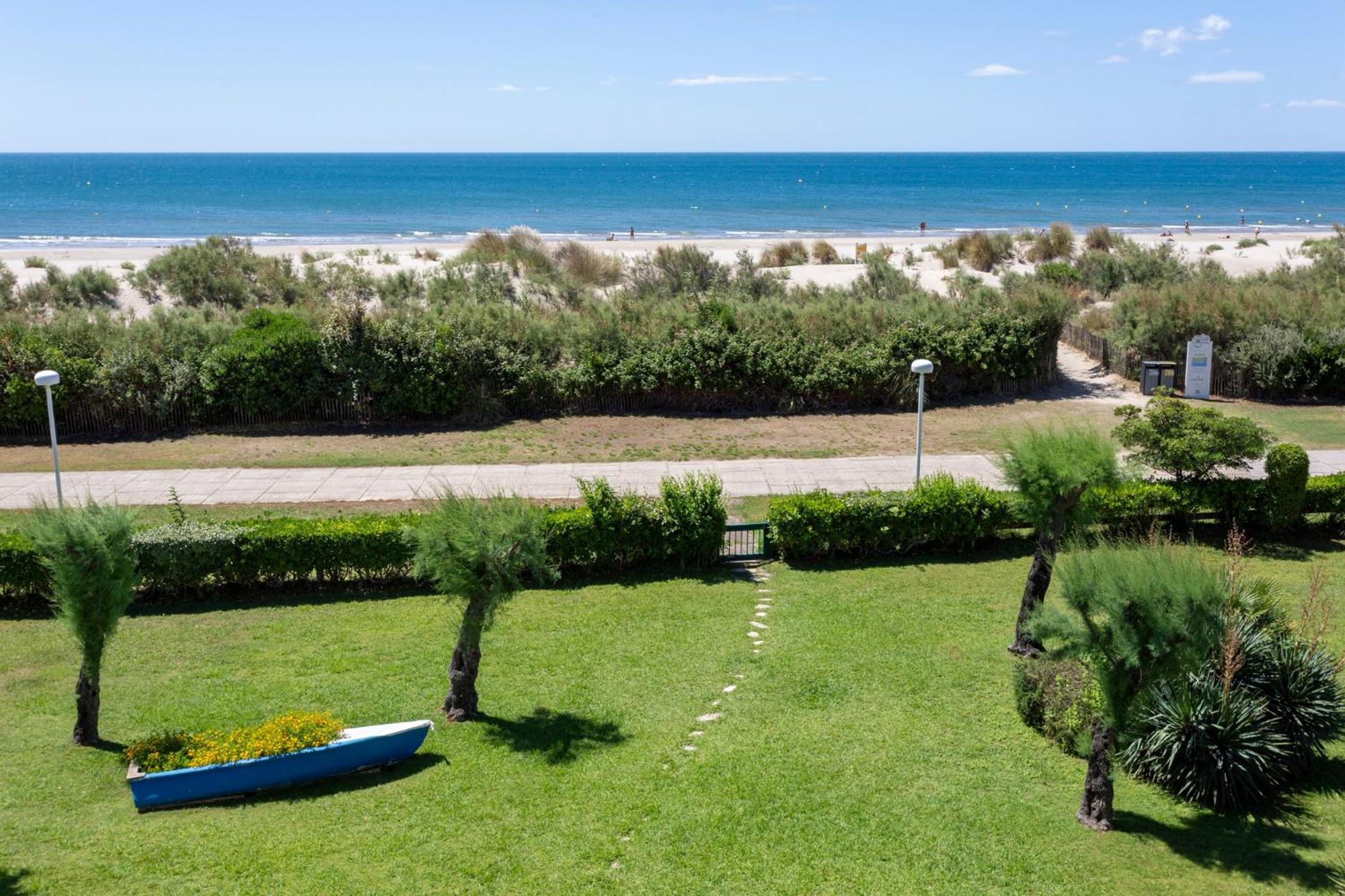 Chez Fabienne - Superbe Appartement Avec Vue Sur La Mer Et Parking Ла-Гранд-Мот Экстерьер фото